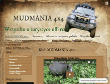 Tablet Screenshot of mudmania4x4.com.pl